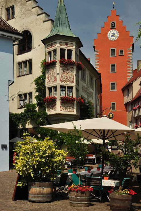 Meersburg, Bodamské jez., Německo 