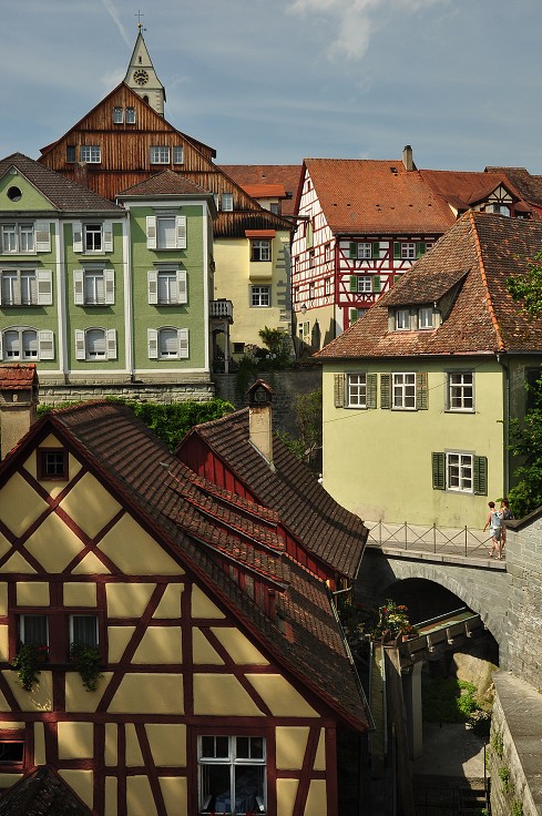 Meersburg, Bodamské jez., Německo 