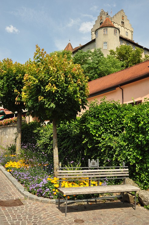 Meersburg, Bodamské jez., Německo 