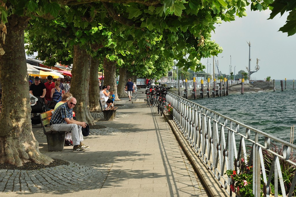 Meersburg, Bodamské jez., Německo 