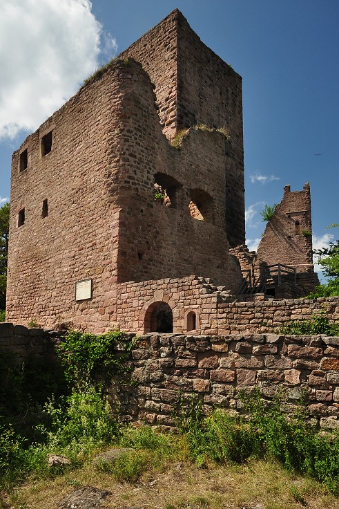 Les Trois Chateaux, Alsasko, Francie 