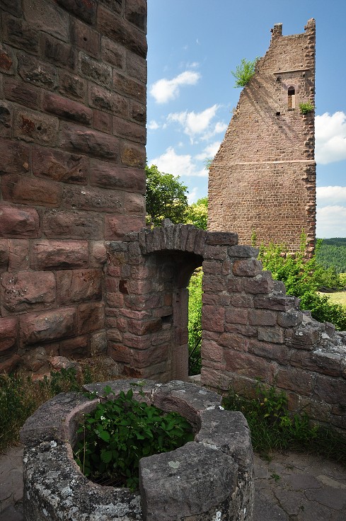 Les Trois Chateaux, Alsasko, Francie 