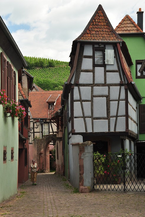 Ribeauvillé, Alsasko, Francie 