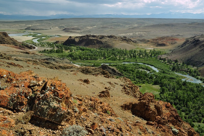 Altaj 2009 - pouštní oblast mezi Čagan Uzun a Koš Agač 