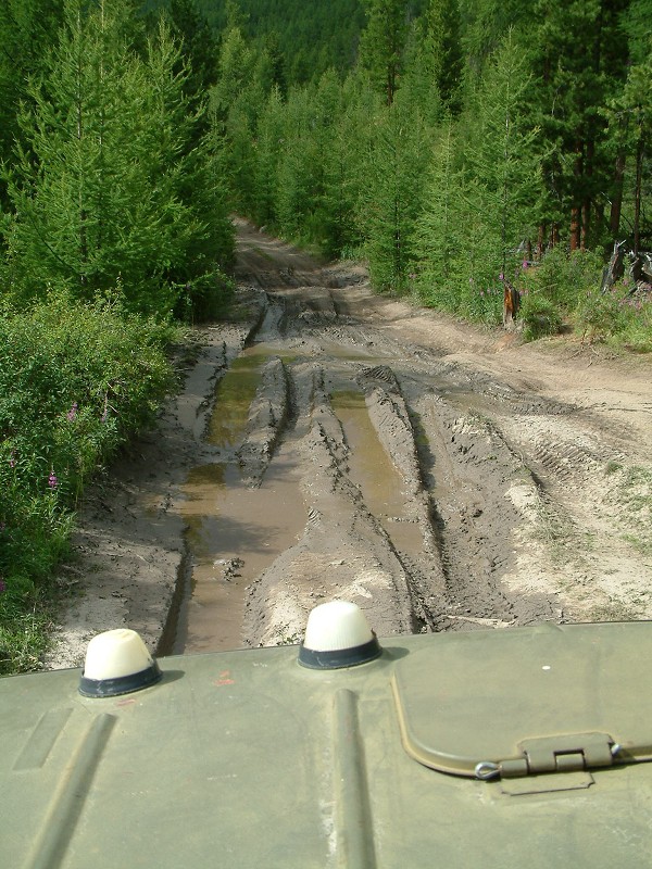 Altaj 2009 - na korbě ZILu z Kuraje do Akturu 