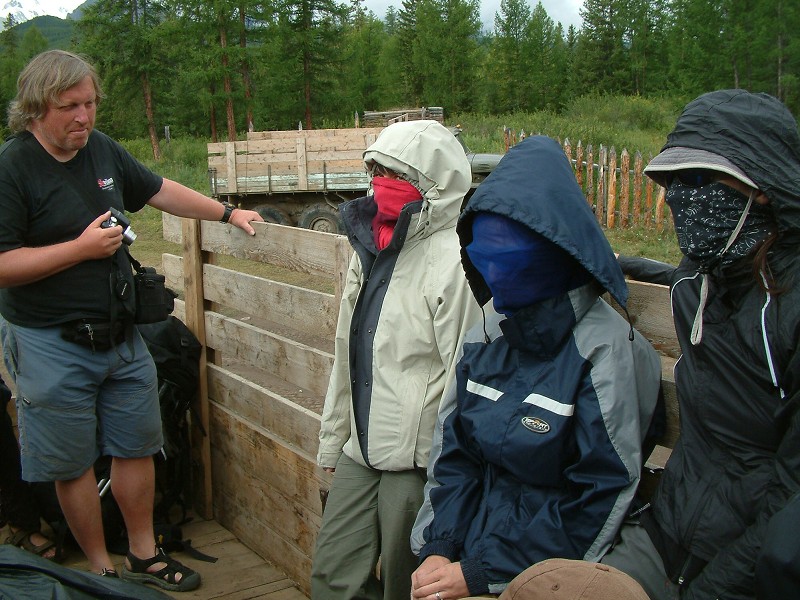 Altaj 2009 - na korbě ZILu z doliny Akturu zpět do Kuraje 