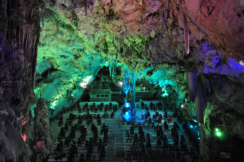 Andalusie - St. Michael´s cave, Gibraltar 