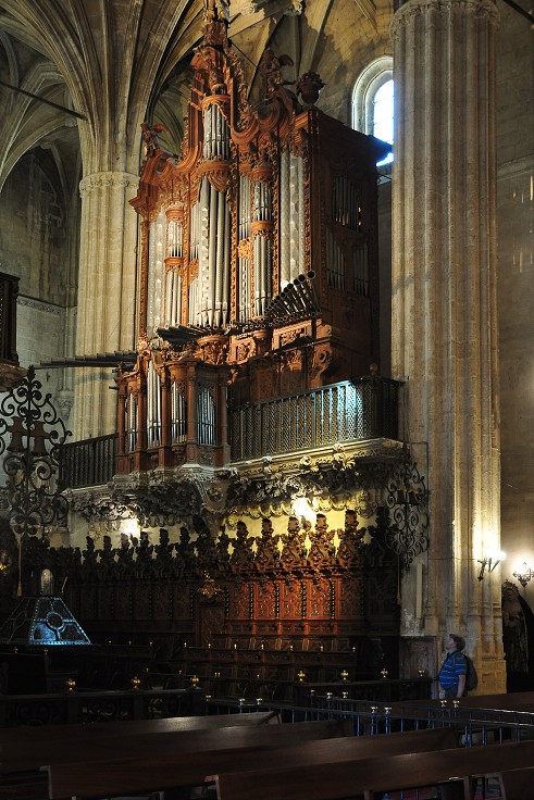 Andalusie - Basilica Menor de Sta María, Arcos de la Front. 