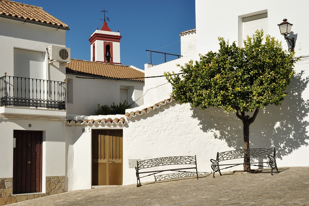 Andalusie - horská ves Benaocaz, u Ubrique 