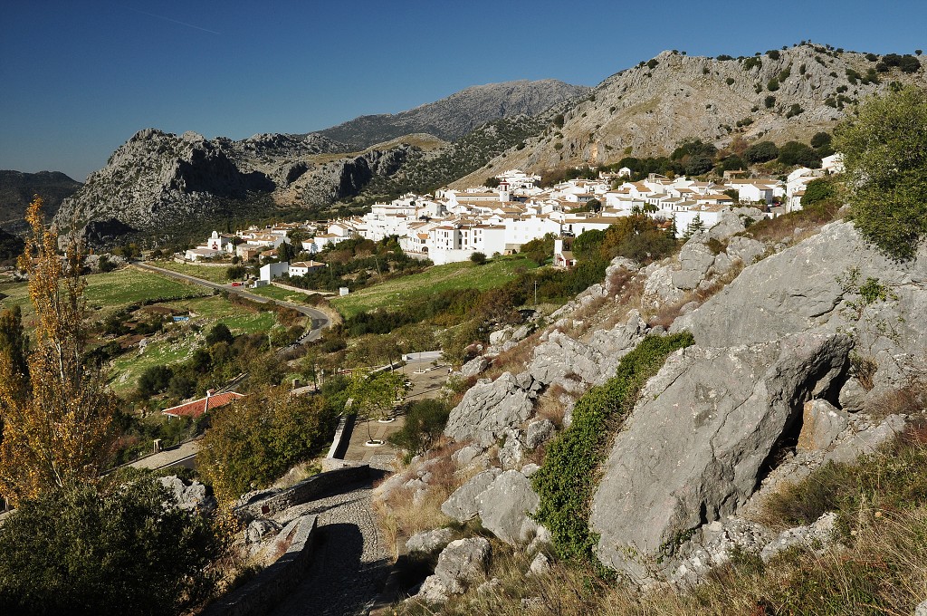 Andalusie - horská ves Benaocaz, u Ubrique 