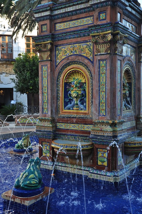 Andalusie - Plaza de Espaňa, Vejer de la Frontera 