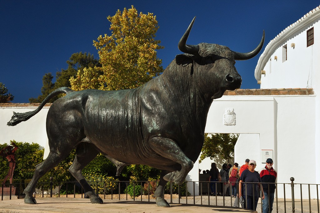 Andalusie - u býčí arény, Ronda 