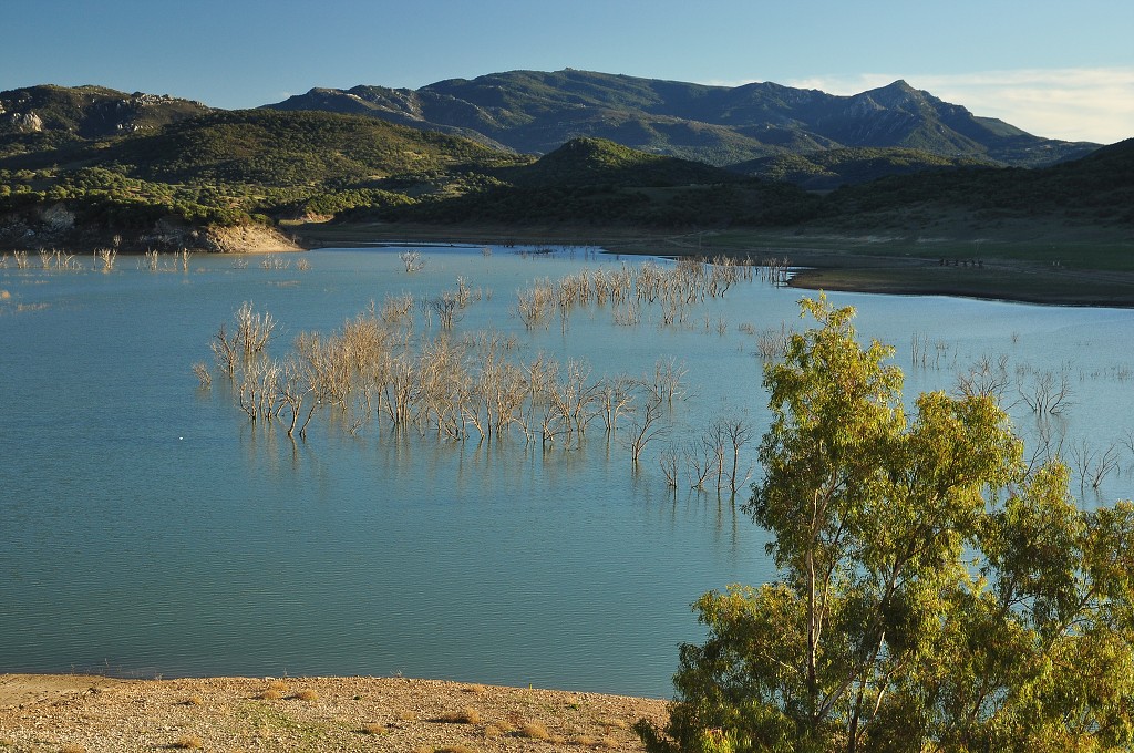 Andalusie - přehrada Guadalcacín 