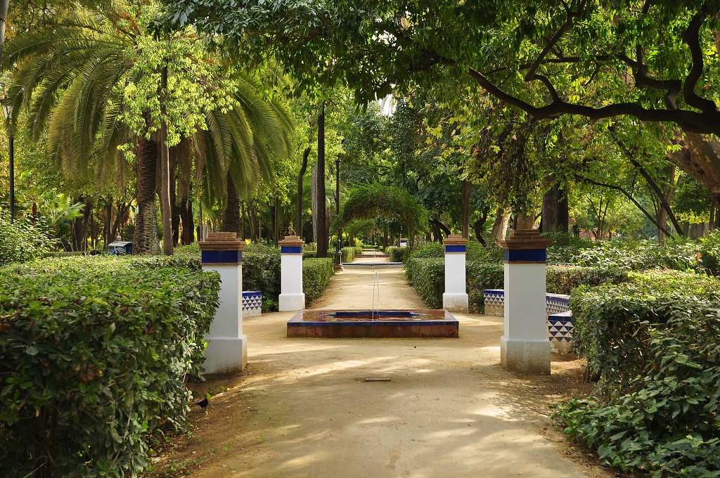 Andalusie - park Marie Luisy, Sevilla 