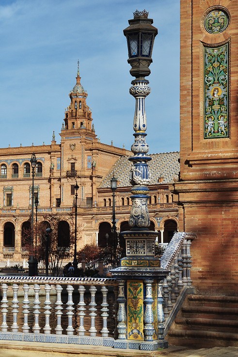 Andalusie - Španělské náměstí, Sevilla 