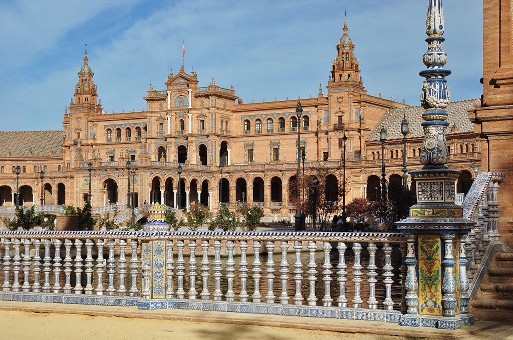 Andalusie - Španělské náměstí, Sevilla 