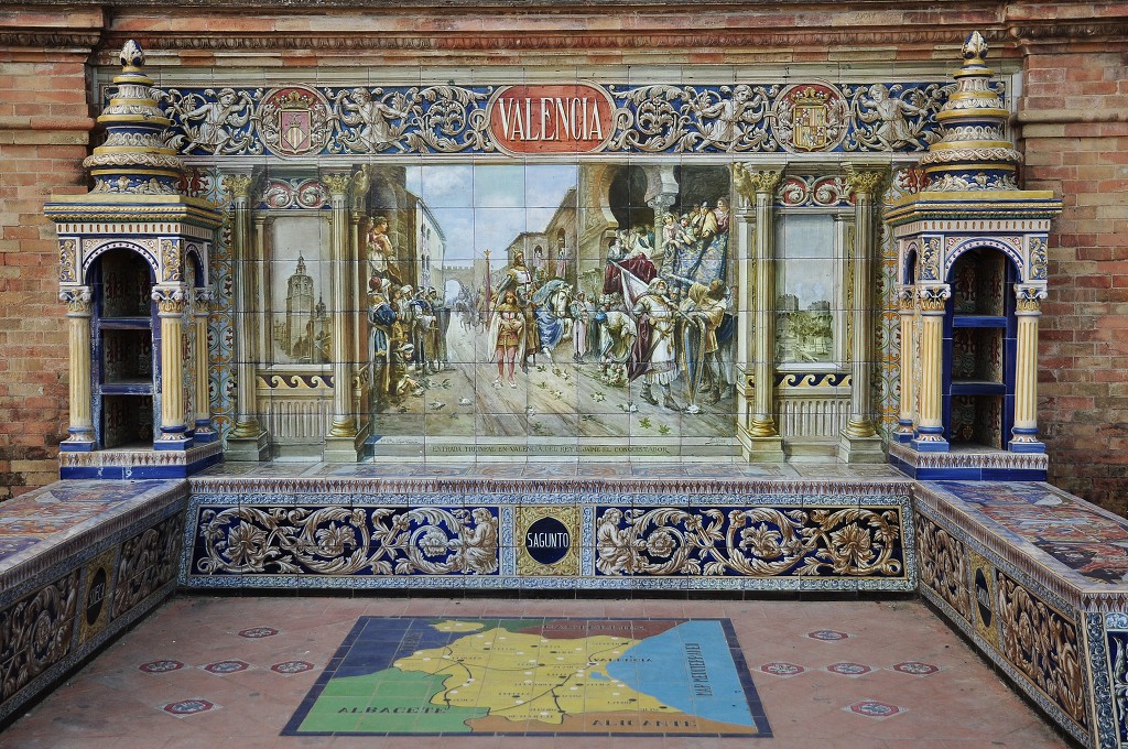 Andalusie - Španělské náměstí, Sevilla 