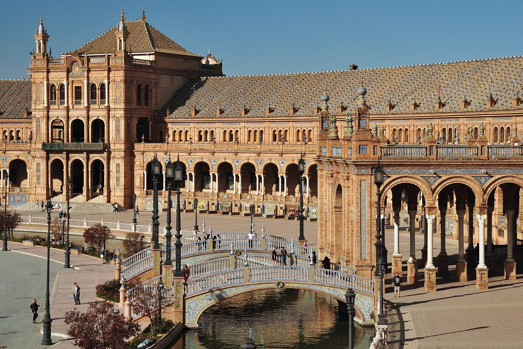 Andalusie - Španělské náměstí, Sevilla 