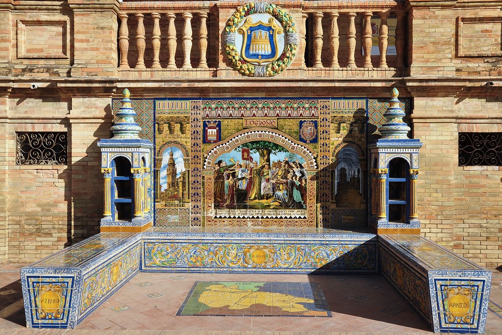 Andalusie - Španělské náměstí, Sevilla 