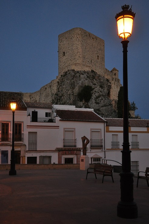 Andalusie - arabský hrad, Olvera 