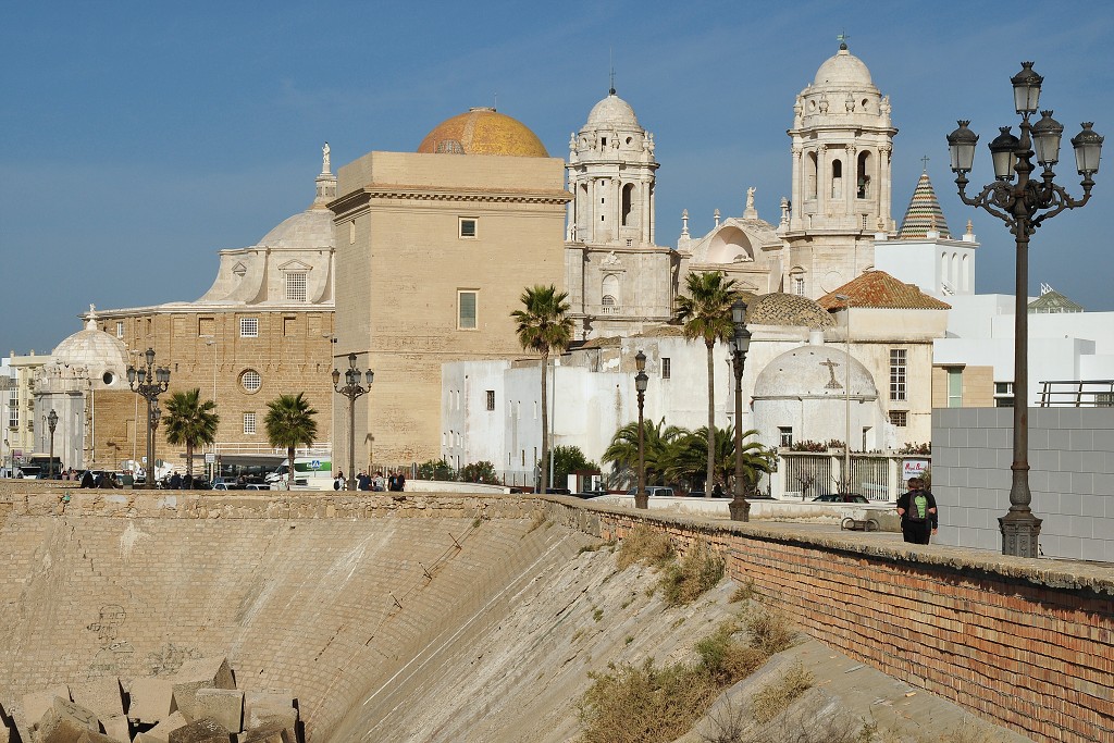 Andalusie - Jižní nábřeží Campo del Sur, Cádiz 