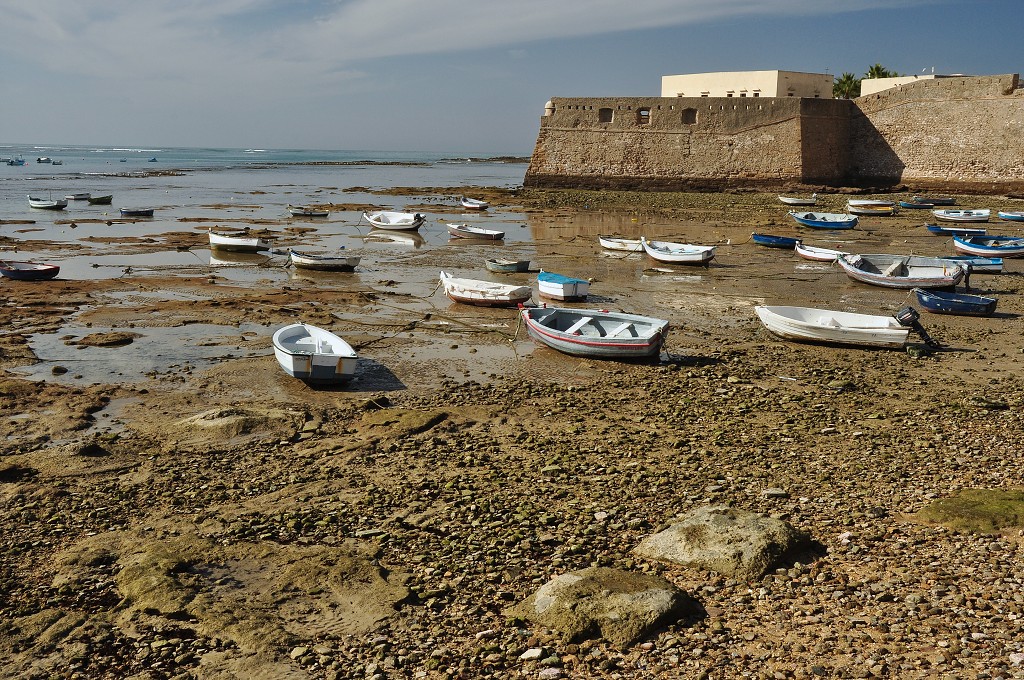 Andalusie - Castillo de Sta Catalina, Cádiz 