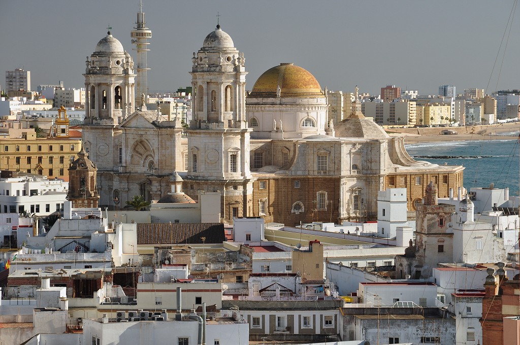Andalusie - Cádiz z věže Tavira 