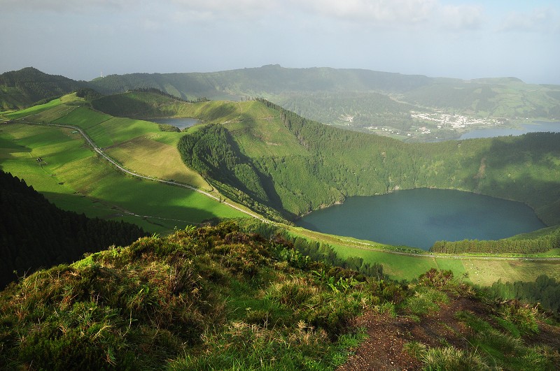 Azory 2013 - Lagoa de Santiago, oblast Sete Cidades 