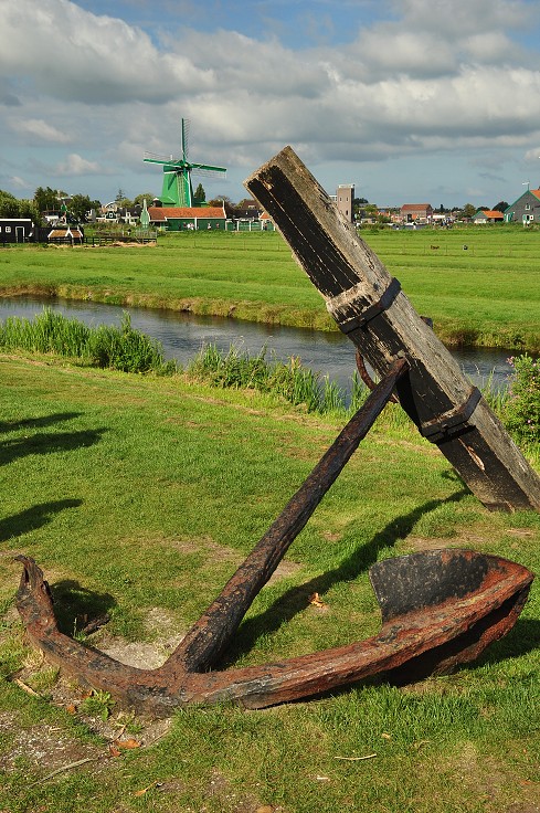 Benelux - mlýny Zaanse Schans, Zaandam 