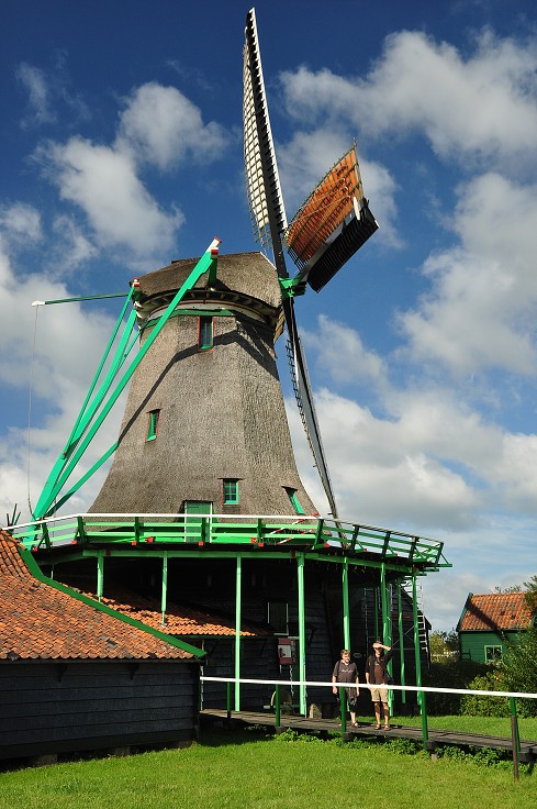 Benelux - mlýny Zaanse Schans, Zaandam 