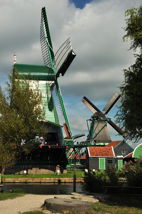 Benelux - mlýny Zaanse Schans, Zaandam 