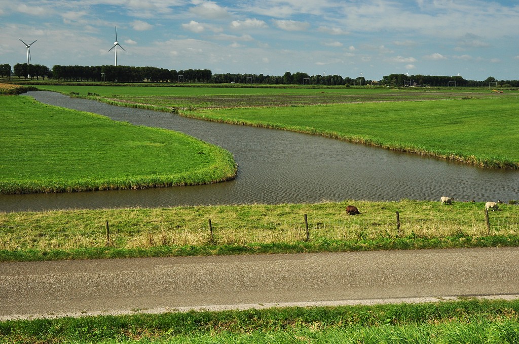 Benelux - venkov mezi městy Edam a Hoorn 