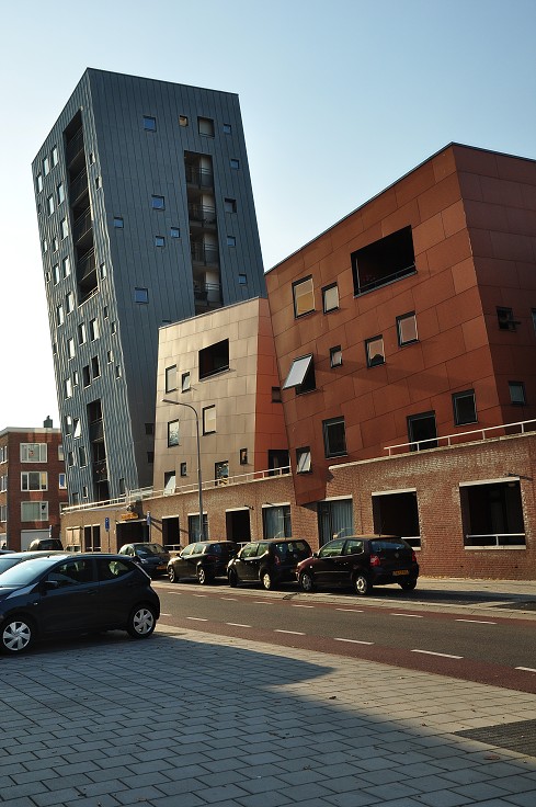 Benelux - tančící domy, Vlissingen 