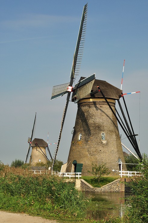 Benelux - Kinderdijk, jv. od Rotterdamu 