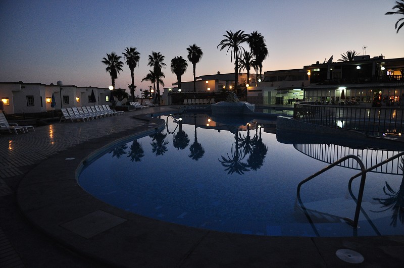 poslední večer  Vista Oasis - Maspalomas 
