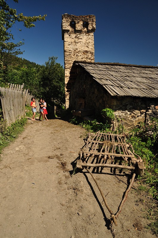 Kavkaz - Gruzie 2012 - samota nad Lenaši 
