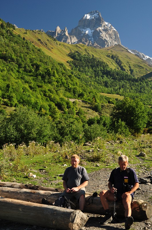 Kavkaz - Gruzie 2012 - pod horou Ušba/4700m/ 
