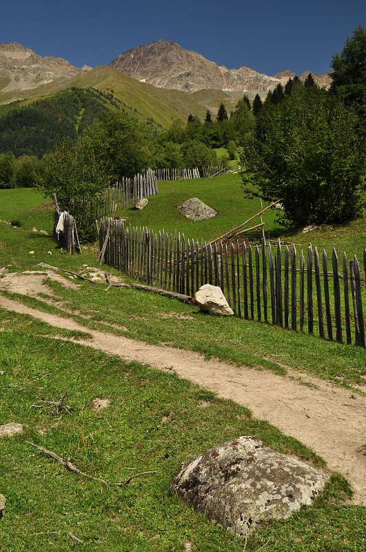 Kavkaz - Gruzie 2012 - z Mestie do Čolaši 