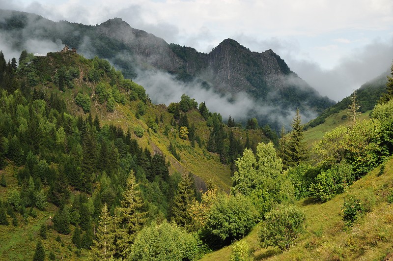Kavkaz - Gruzie 2012 - kostel Lagurka /Kvirike church/ u Iprari 