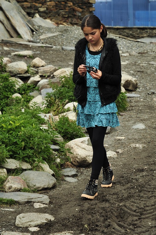 Kavkaz - Gruzie 2012 - Žibiani / Ušguli 