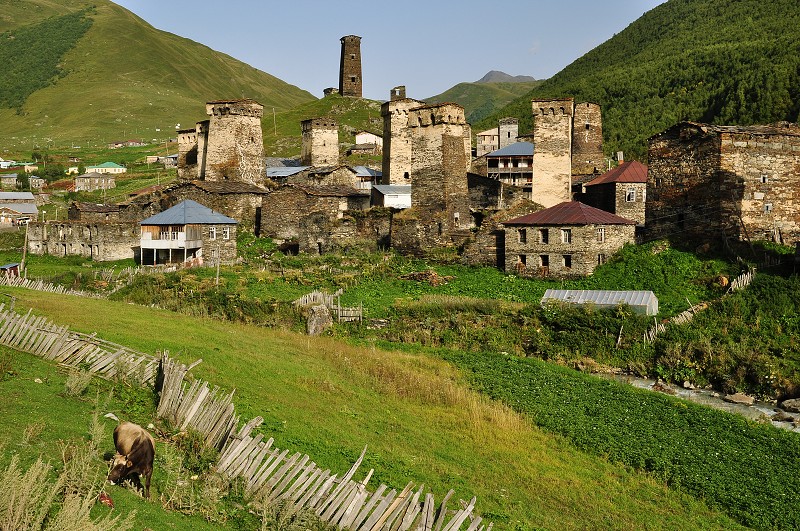 Kavkaz - Gruzie 2012 - Čažaši - Ušguli 