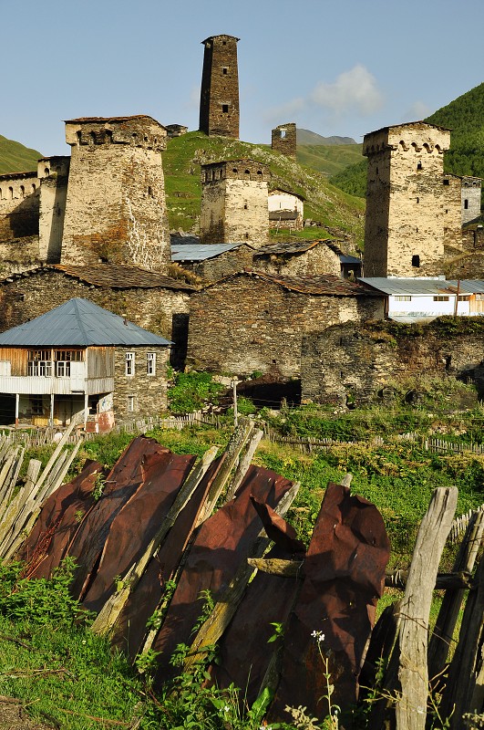 Kavkaz - Gruzie 2012 - Čažaši - Ušguli 
