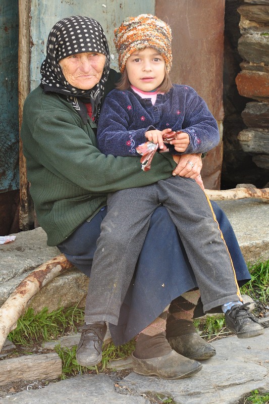 Kavkaz - Gruzie 2012 - Žibiani - Ušguli /2200m 