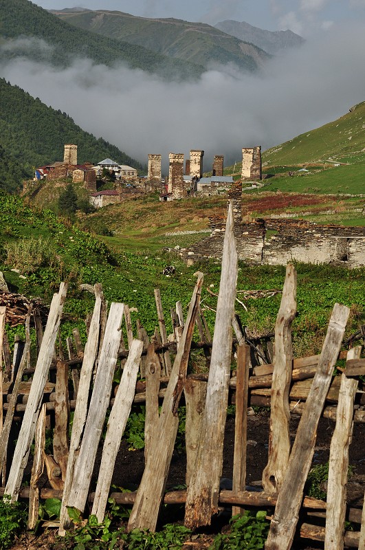 Kavkaz - Gruzie 2012 - Murkmeli  - Ušguli 