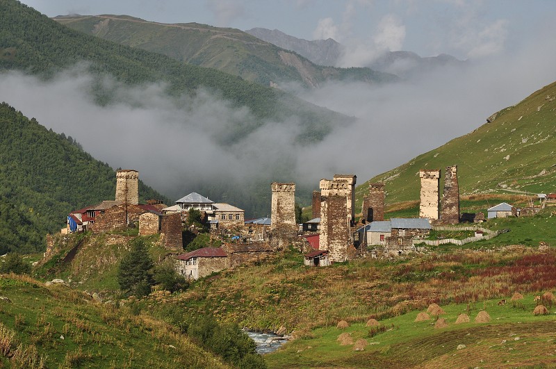 Kavkaz - Gruzie 2012 - Murkmeli  - Ušguli 