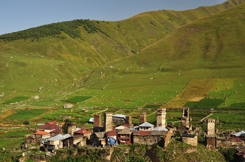 Kavkaz - Gruzie 2012 - Murkmeli  - Ušguli 