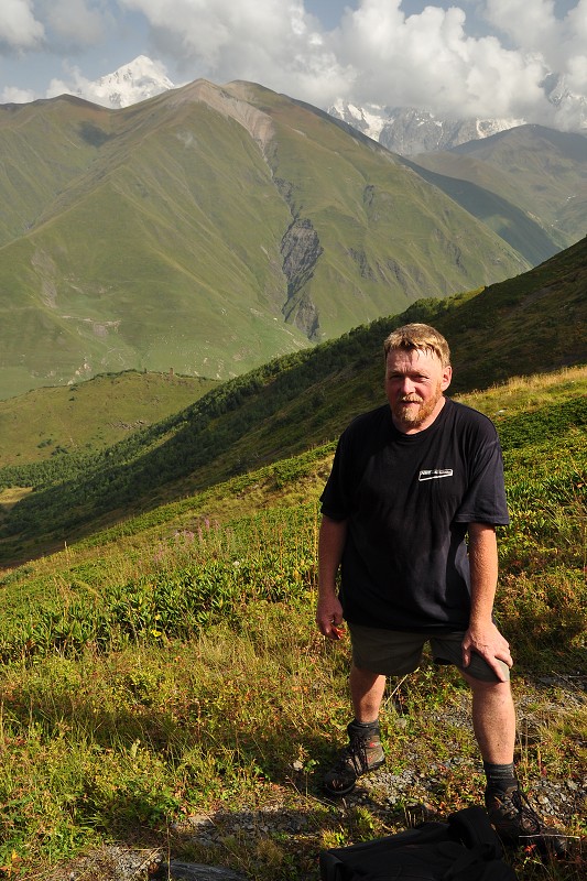 Kavkaz - Gruzie 2012 - z Ušguli/2200 m na Svanetský hřbet 