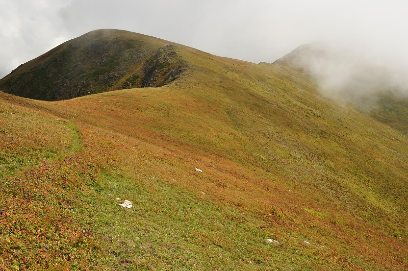 Kavkaz - Gruzie 2012 - Svanetský hřeben/ cca 2900-3000m 