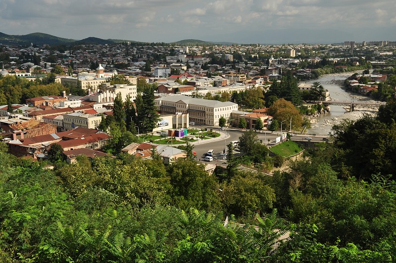 Kavkaz - Gruzie 2012 - pohled na Kutaisi 