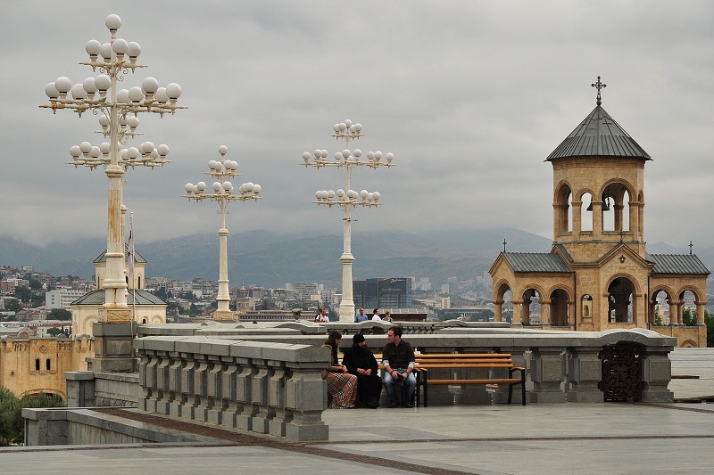 Kavkaz - Gruzie 2012 - církevní komplex Sameba, Tbilisi 